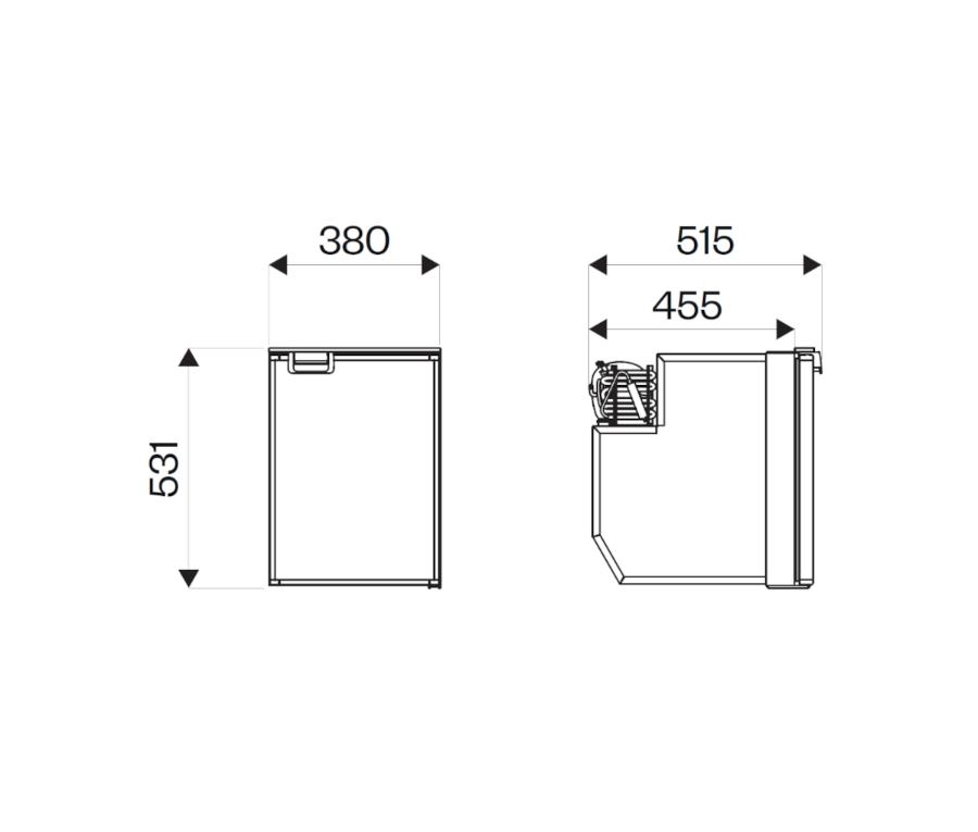 картинка Холодильник Indel B Cruise 49 OFF