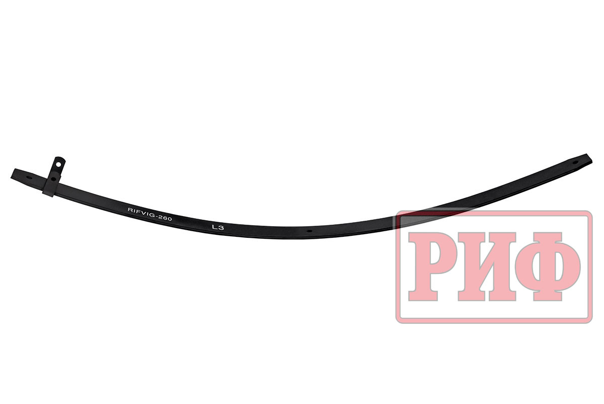 картинка Лист 3 рессоры RIFVIG-260С  8*60*1360