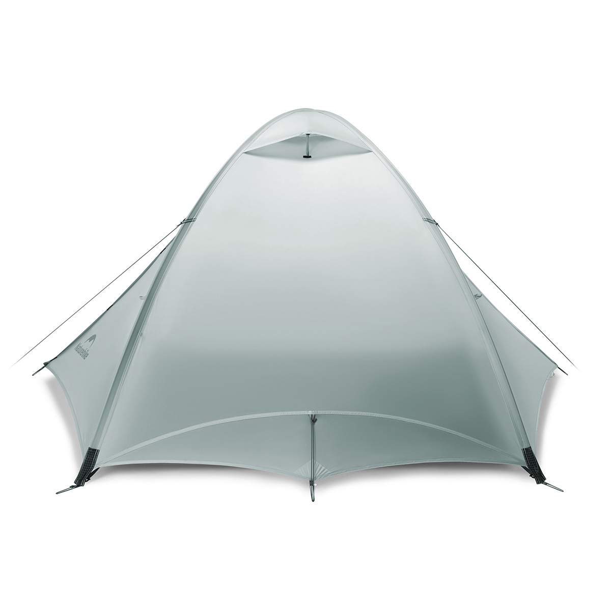 Палатка Naturehike Jiling UL 2-местная, алюминиевый каркас, сверхлегкая, серая