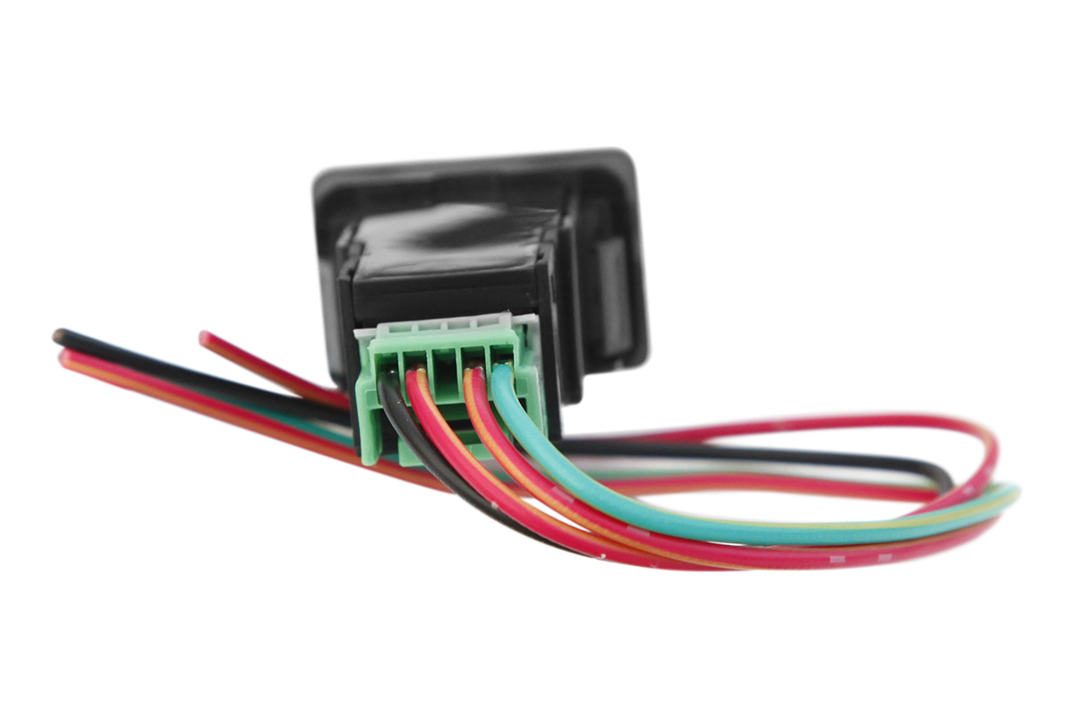 картинка Кнопка РИФ ВКЛ/ВЫКЛ, белый, TOYOTA 32x22 (под гравировку)