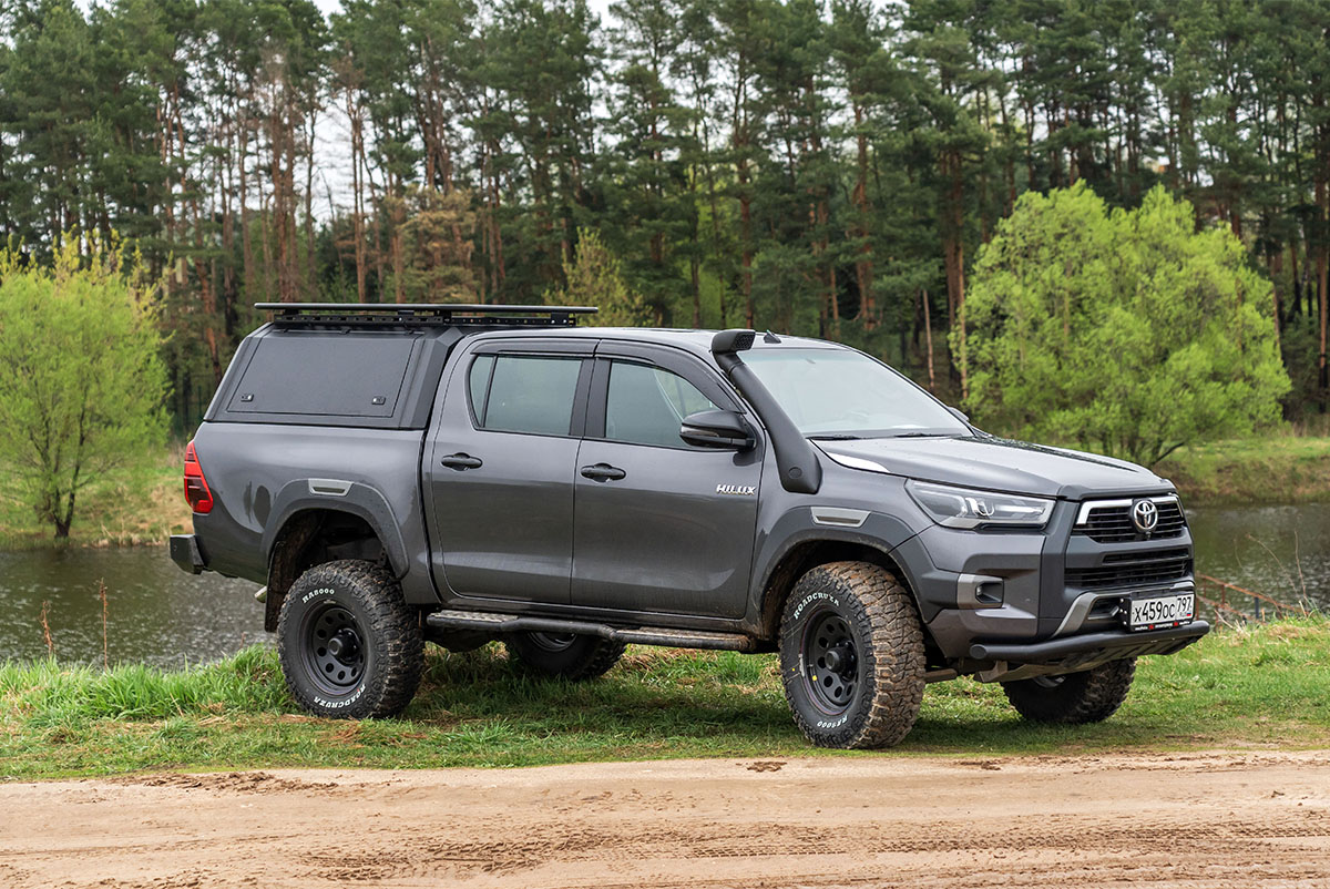 Кунг алюминиевый Toyota Hilux 2015+ PINGWEI
