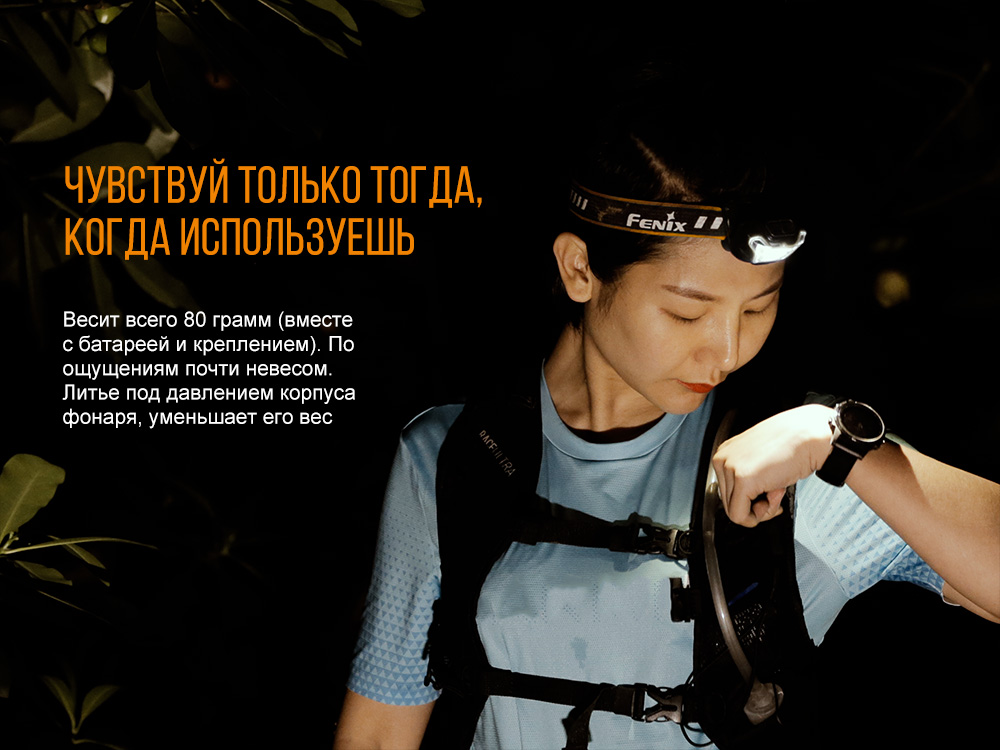 картинка Налобный фонарь Fenix HL18R черный