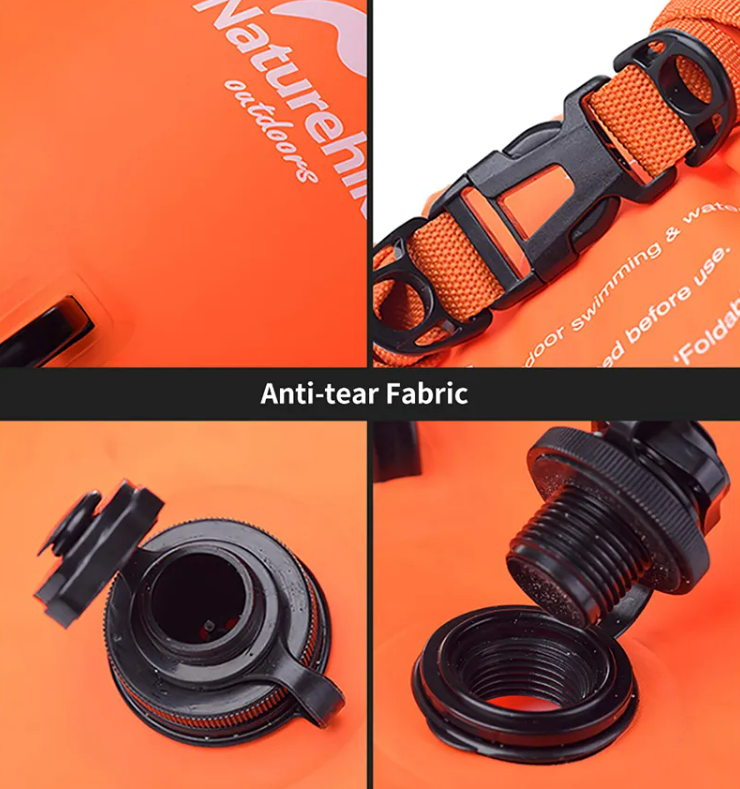 картинка Гермомешок Naturehike туристический 28 л. ярко-оранжевый