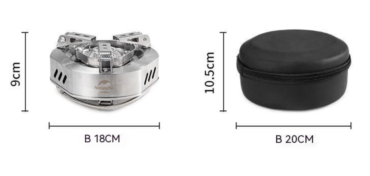 картинка Горелка газовая Naturehike портативная 4.4 кВт