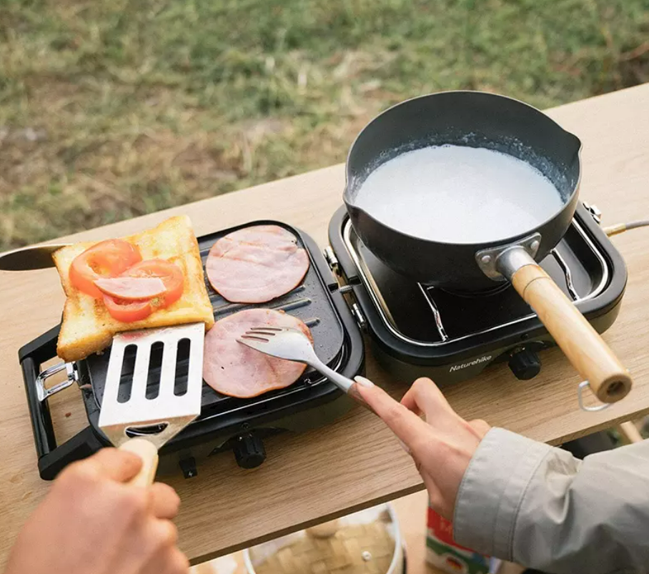 картинка Плита газовая Naturehike, портативная, двойная, складная
