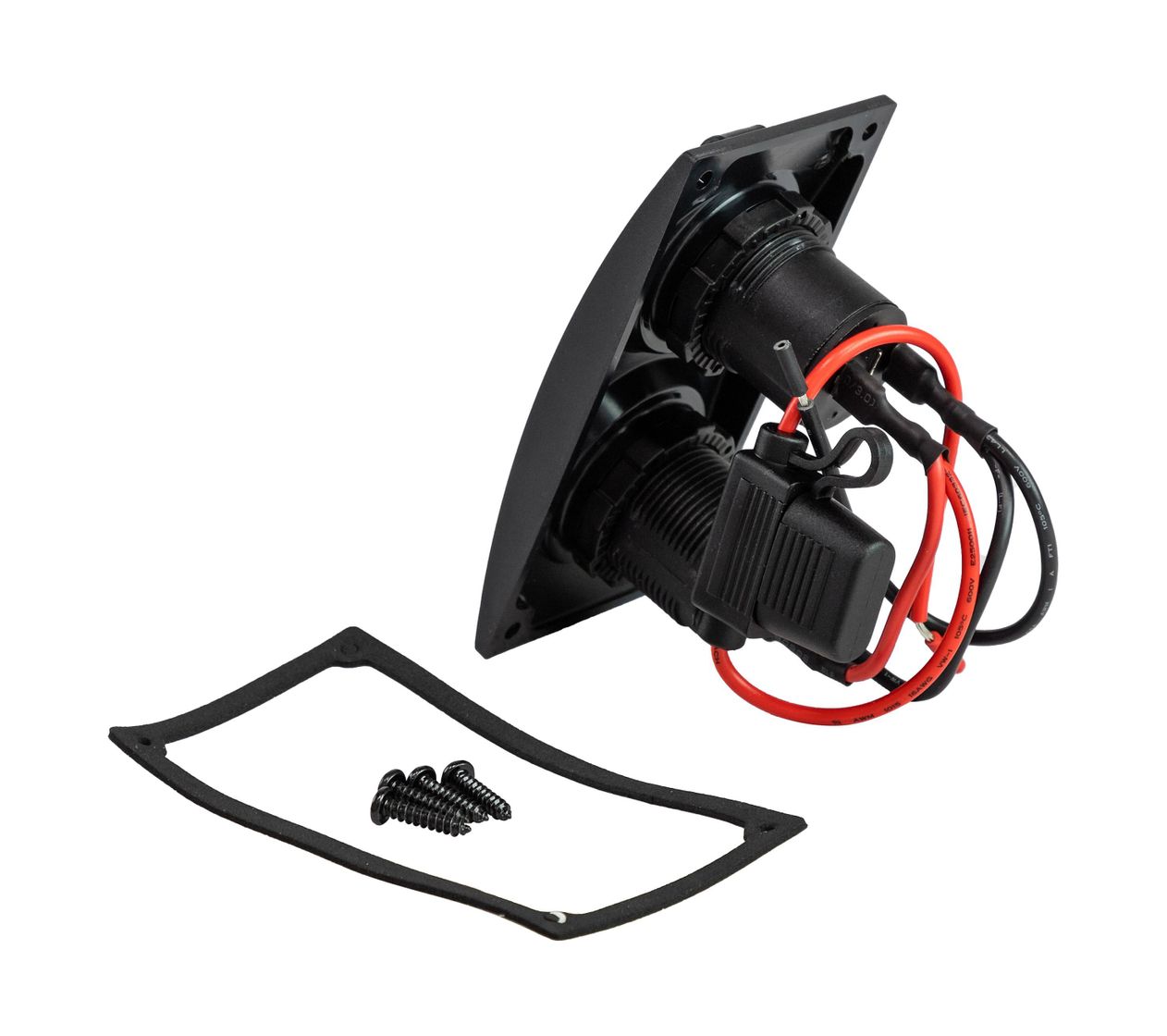 картинка Панель с USB-разъемом и прикуривателем