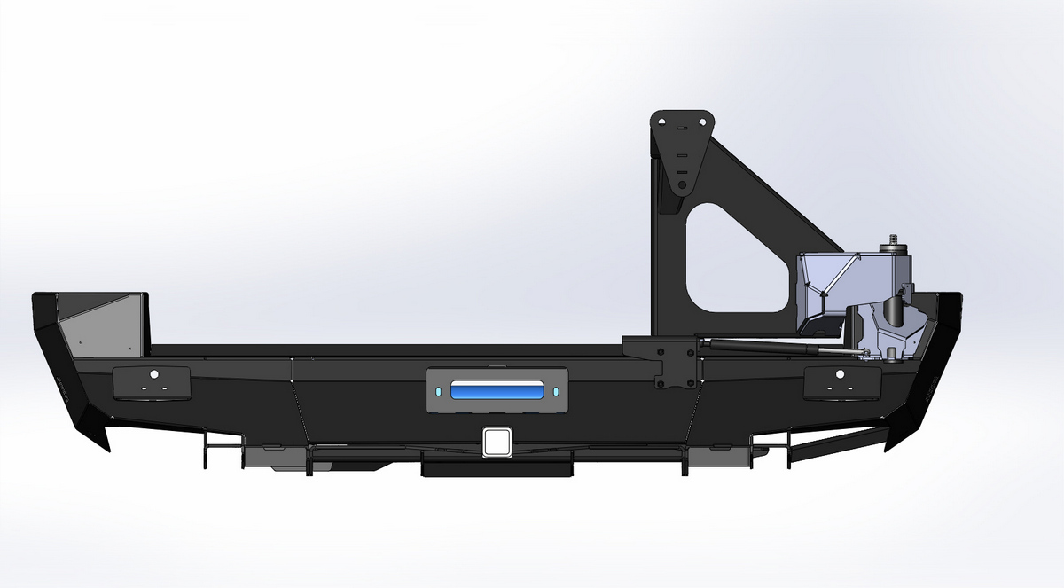 картинка Задний силовой бампер - Toyota Cruiser 200 арт.04021