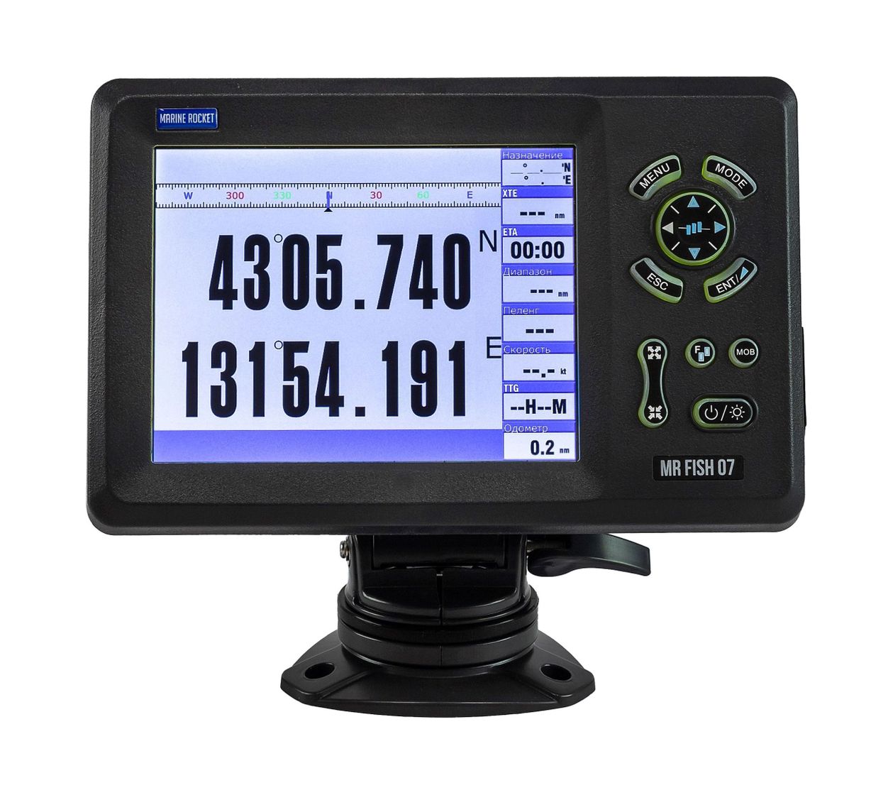 картинка Картплоттер морской 7", Marine Rocket