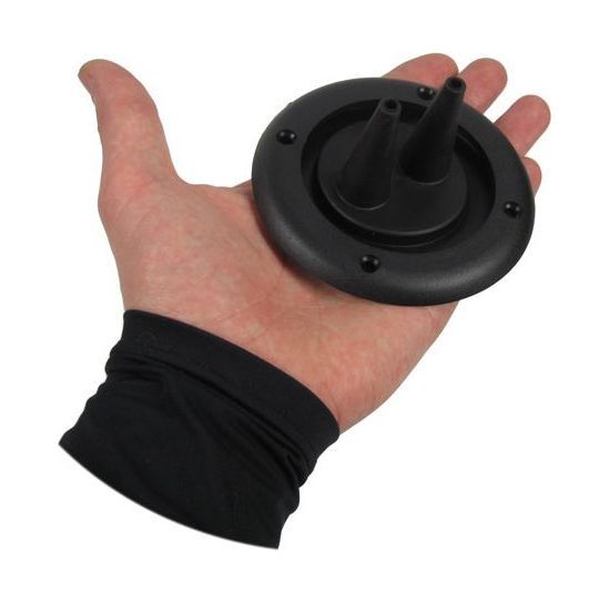 картинка Уплотнитель для 2-х тросов управления черный, д. 105 мм