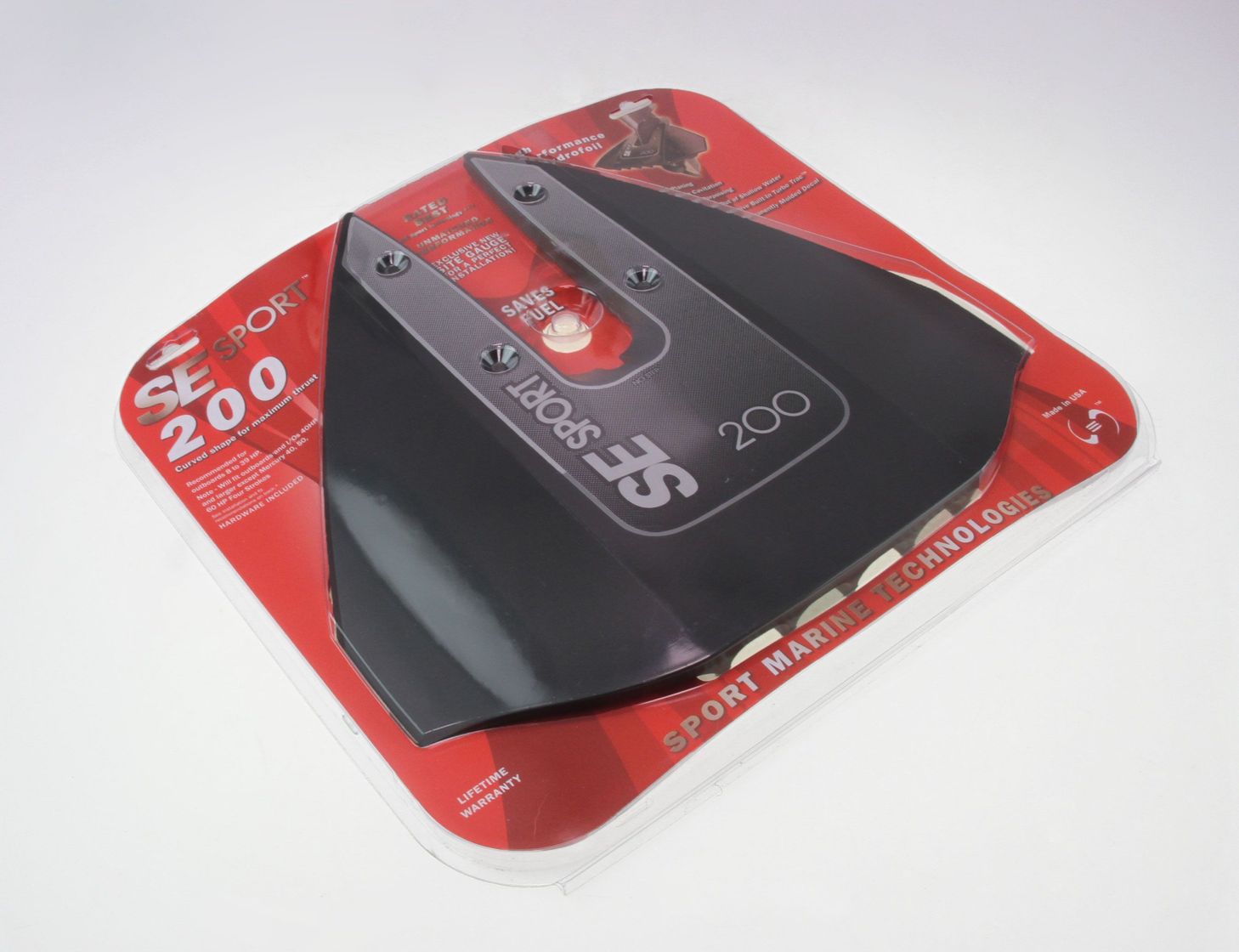 картинка Гидрокрыло для подвесного лодочного мотора 8-40 л.с. черное