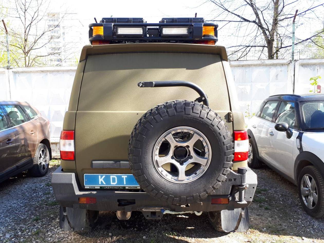 картинка Задний силовой бампер - УАЗ Патриот арт.06022
