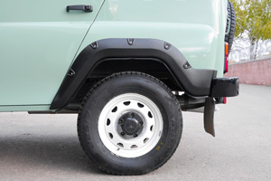 картинка Расширители колесных арок  (комплект - 4 шт.) УАЗ Хантер 2003-н.в.