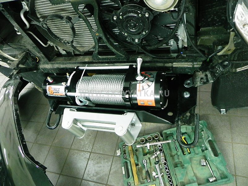 картинка Площадка лебедки УАЗ Патриот после 2015 года