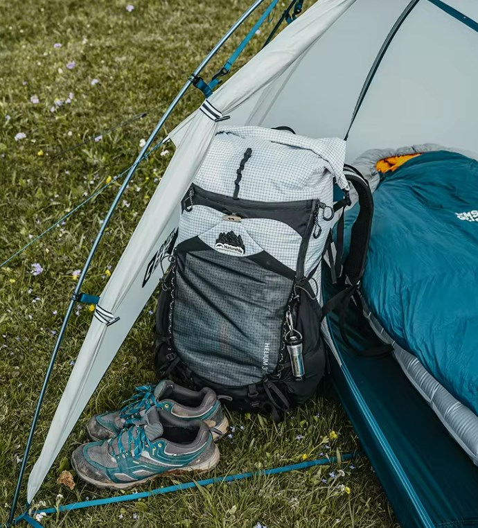картинка Палатка Naturehike Jims Gear Si 2-местная, алюминиевый каркас, сверхлегкая, белая