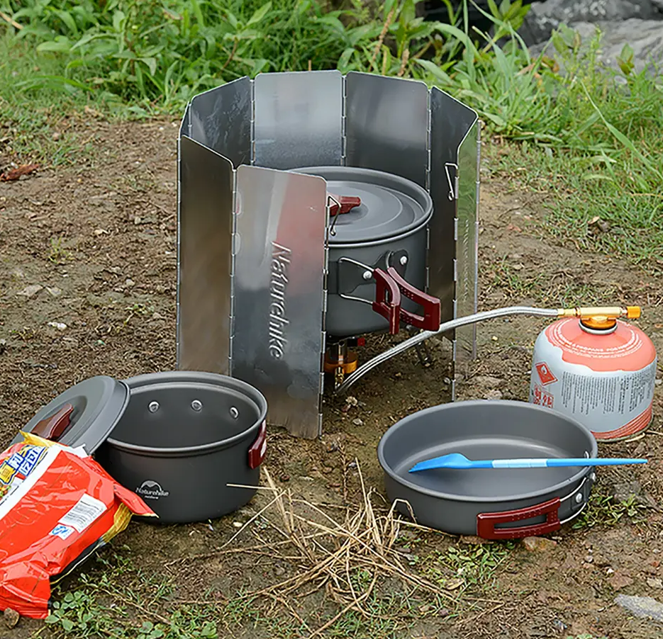 картинка Экран ветрозащитный Naturehike, 10 секций, 84х24 см