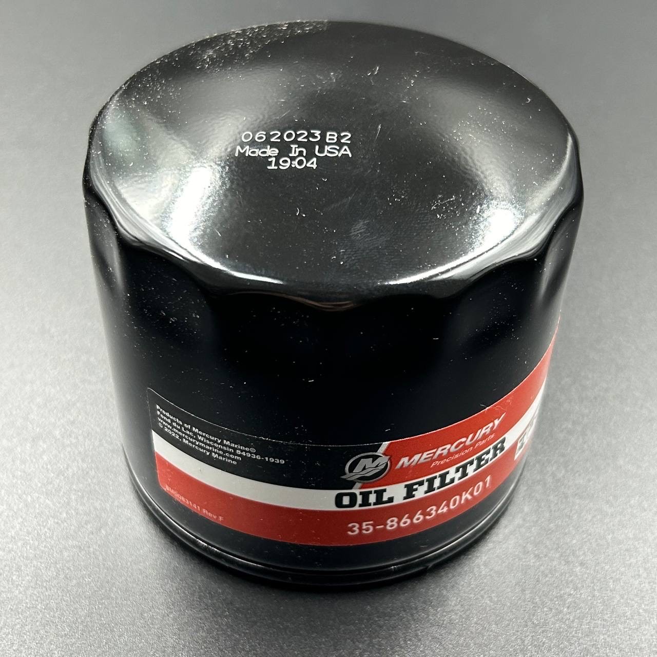 Фильтр масляный Mercruiser 3.0-8.2L (866340Q03; 866340K01) (Mercury)