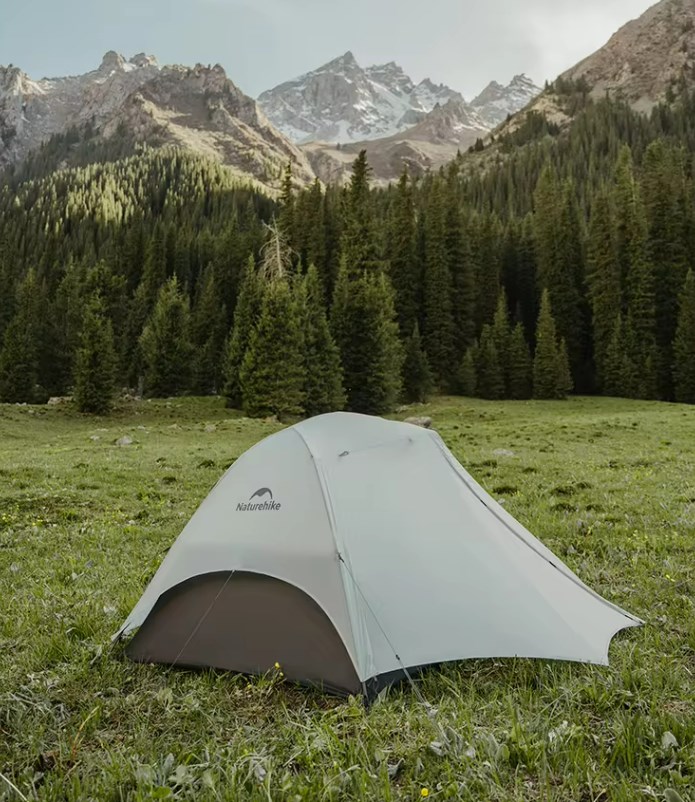 картинка Палатка Naturehike Star River UL Si 2-местная, алюминиевый каркас, серая