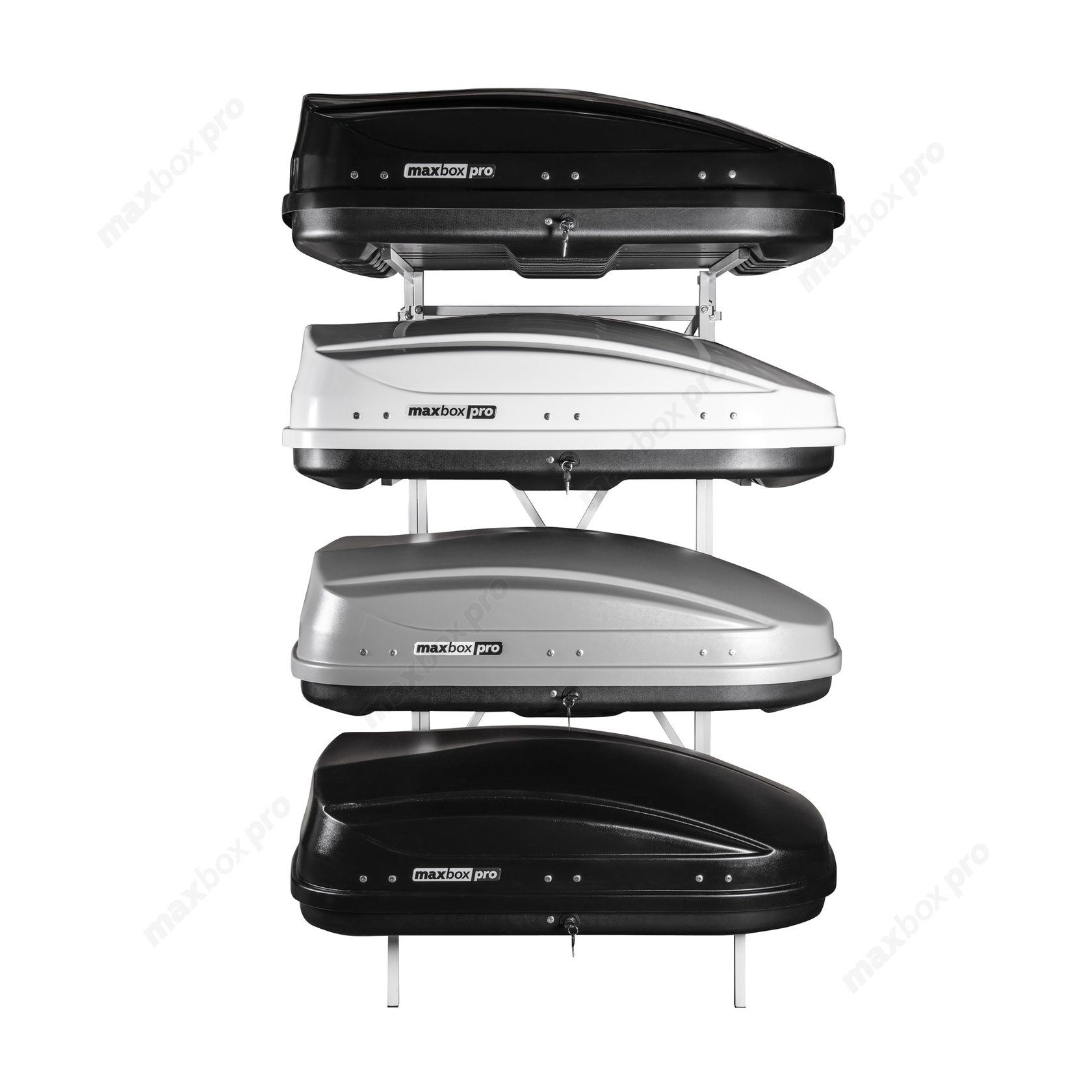 Автобокс MaxBox PRO 400 (малый) серый