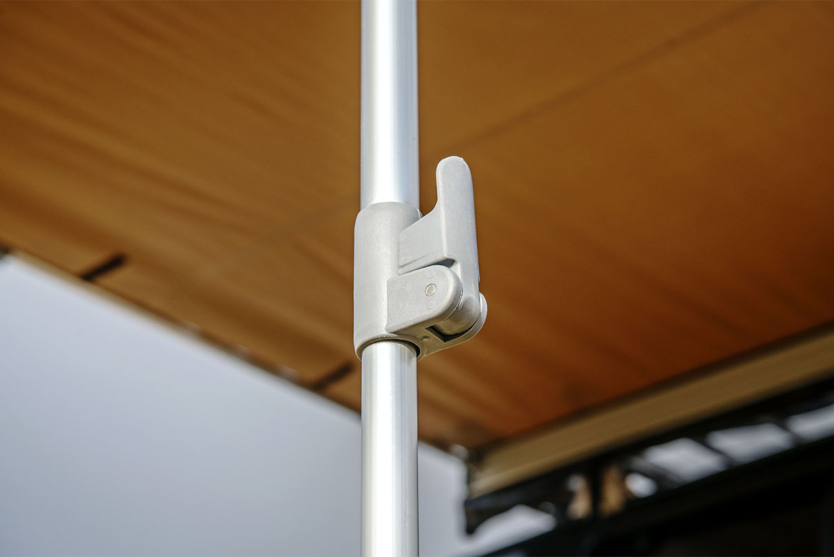 картинка Палатка с автомобильным тентом-маркизой, солнцезащитная РИФ  2х2 м 