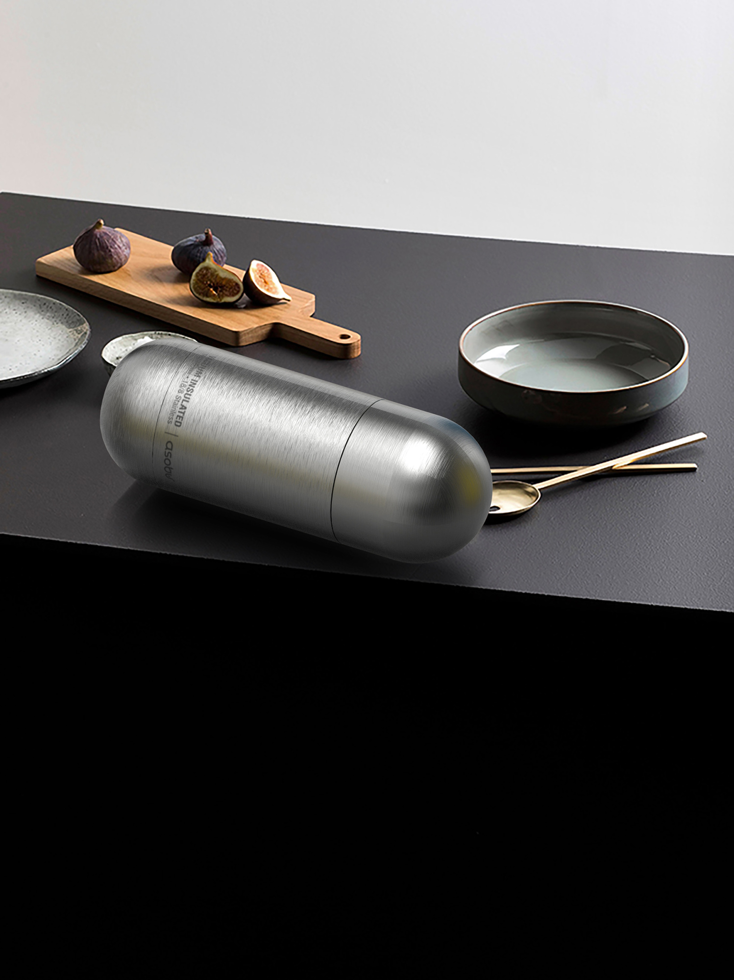 картинка Термос ORB, 430 мл, серебряный