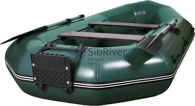 картинка Надувная лодка ПВХ Бахта 290 ТС, зеленый, SibRiver