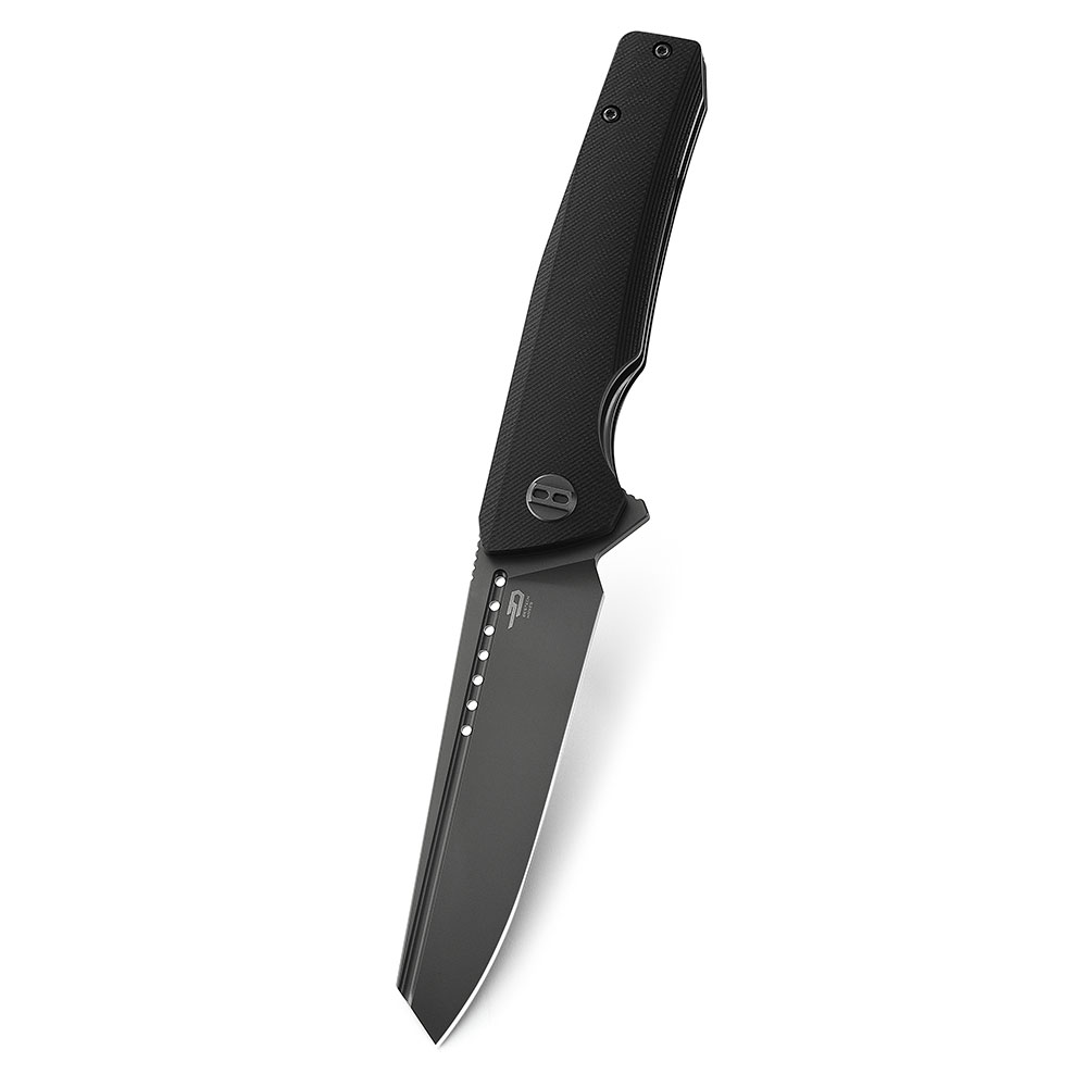 картинка Нож Bestech Slyther сталь 14C28N, рукоять G10 серая
