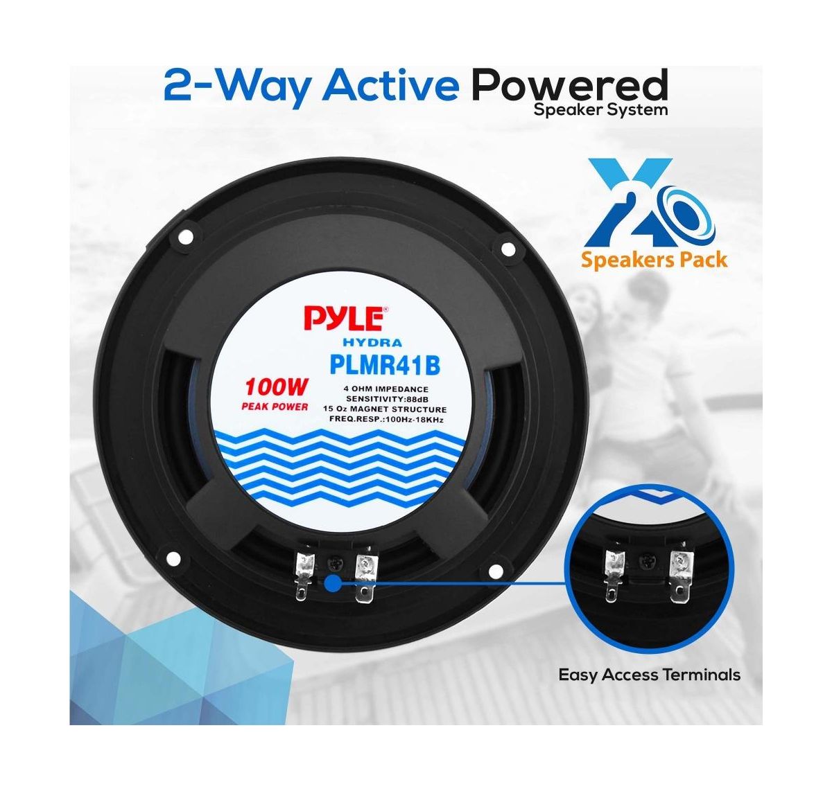 картинка Морская акустика PYLE PLMR41B