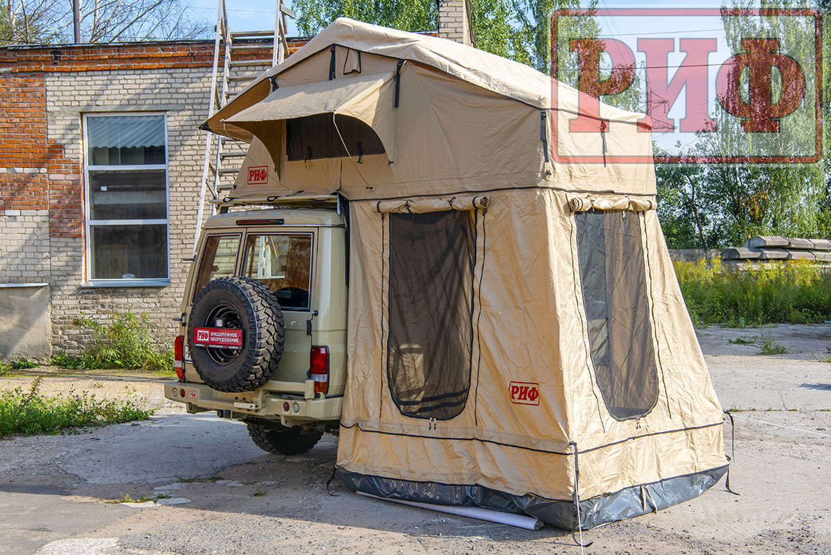 картинка Тамбур к палатке РИФ Soft RT02-120, тент песочный