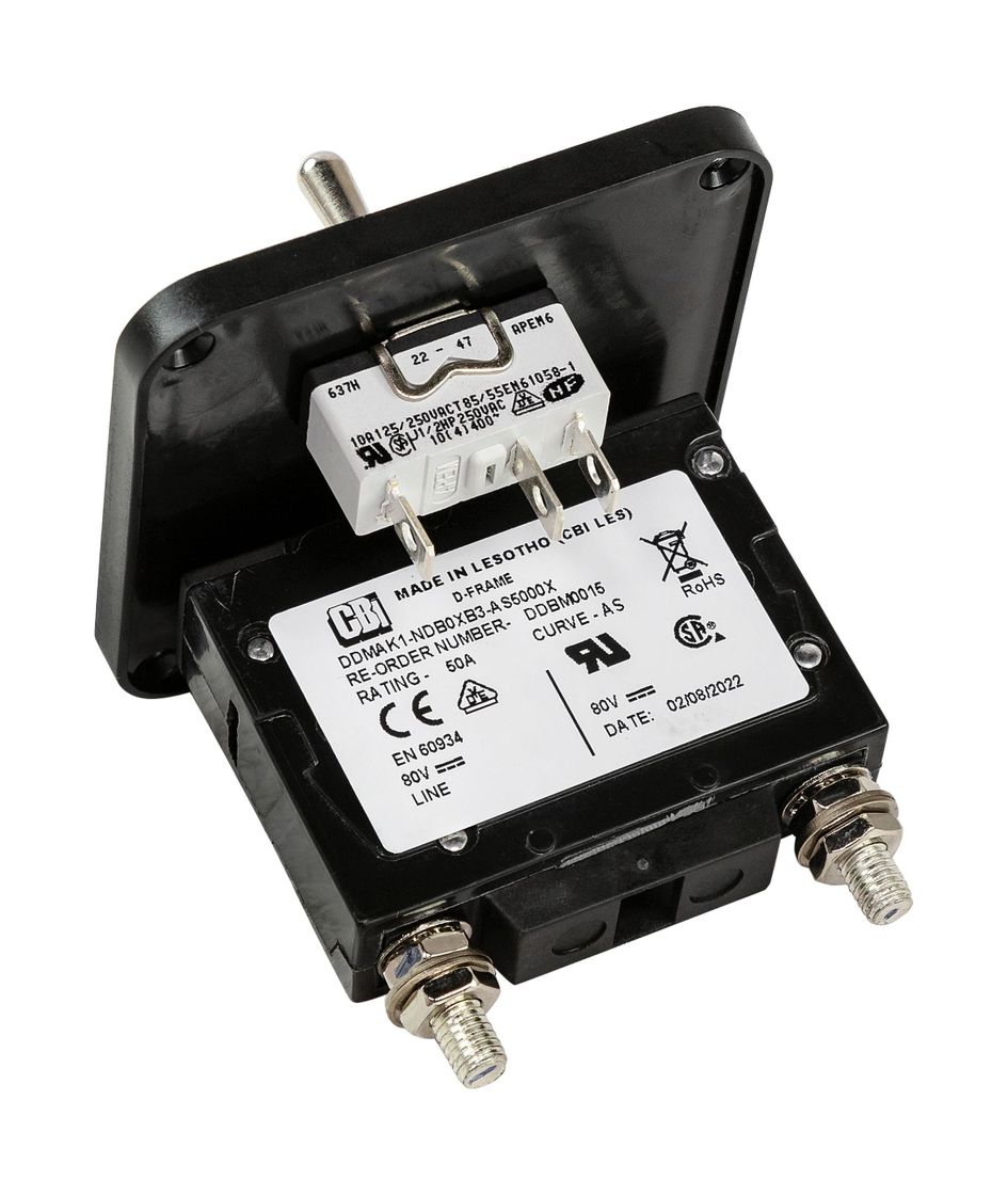 картинка Панель управления якорной лебедкой Quick, с автоматическим выключателем 50A, Quick