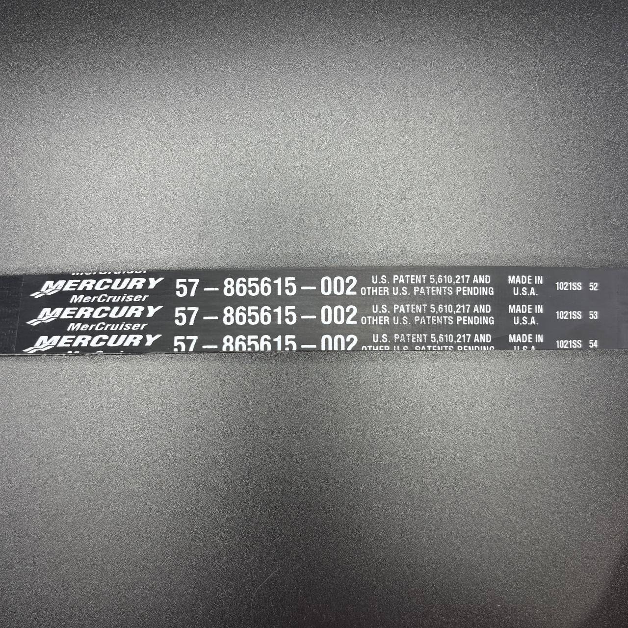 картинка Ремень обводной (поликлиновой) MERCRUISER 8.1L INBOARD (57-865615Q02) (Quicksilver)