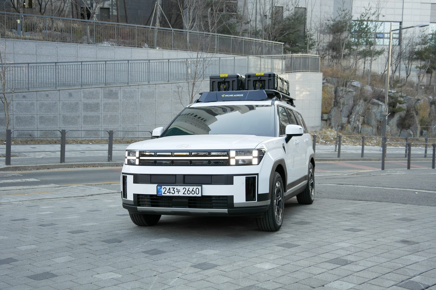 картинка Багажник экспедиционный STORM Roof Rack для Hyundai SantaFe (2024)