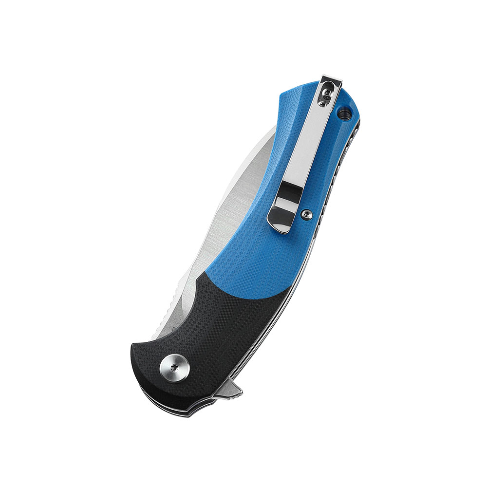 картинка Нож Bestech Penguin сталь D2, рукоять G10 черно-синяя