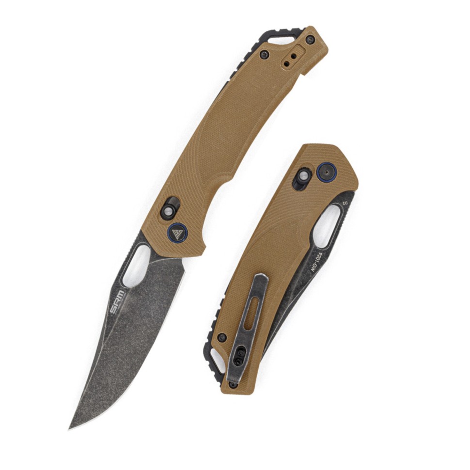 Нож складной SRM Retreiver 9201-GW коричневый