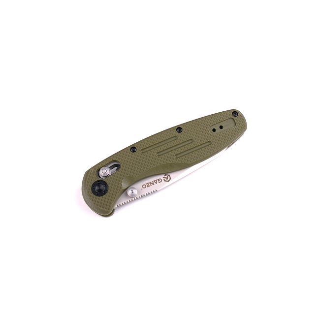 картинка Нож Ganzo G701 зеленый G10
