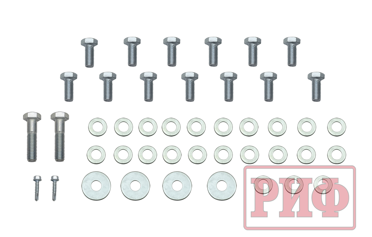 картинка Бампер задний РИФ Haval H5 c квадратом под фаркоп