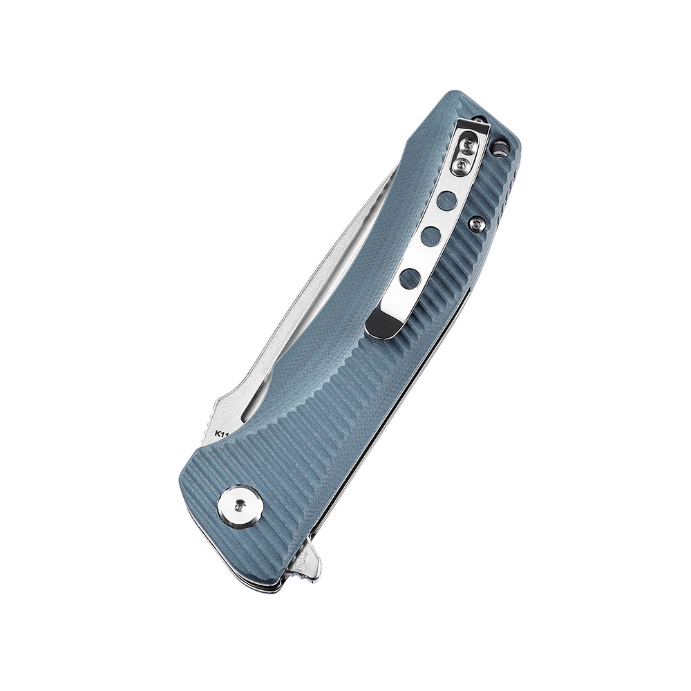 картинка Нож Bestech Mako сталь K110, рукоять G10 серая