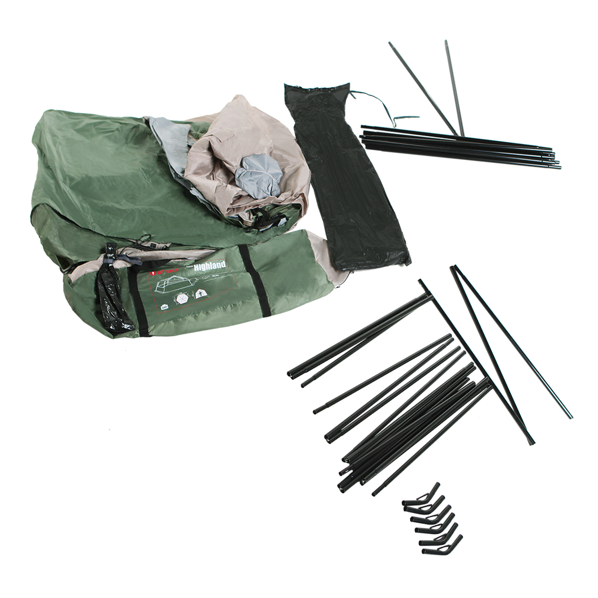 картинка Палатка-шатер BTrace Highland  (Зеленый)