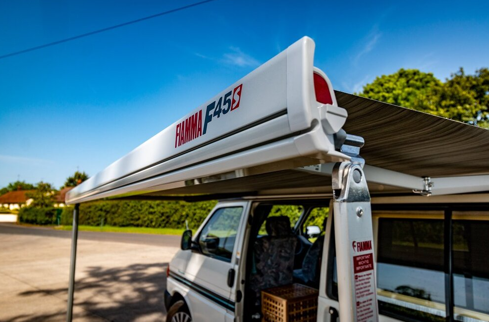 картинка Маркиза Fiamma F45S, 1.9м, настенная, корпус белый, полотно серое