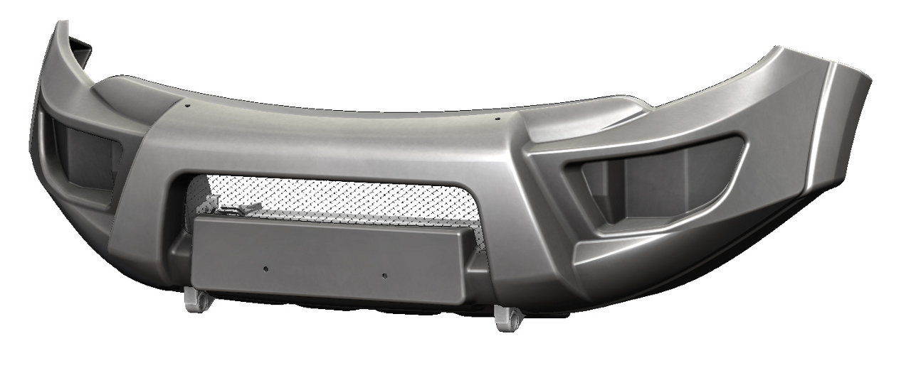 картинка Дуга защитная 50мм Mitsubishi L200 2015- АВС-Дизайн ABC.MCCL200.FB.ВВ.16