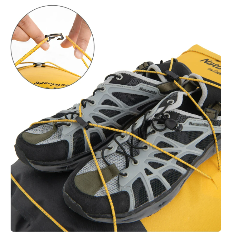 картинка Рюкзак туристический Naturehike 20 л, ПВХ, желтый