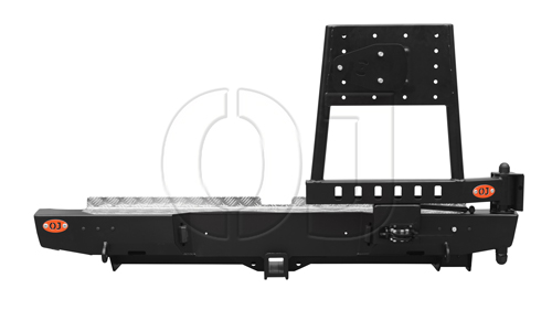 картинка Бампер задний Toyota HILUX VII  2011-2014 стандарт, лифт 40мм 03.122.12 OJ
