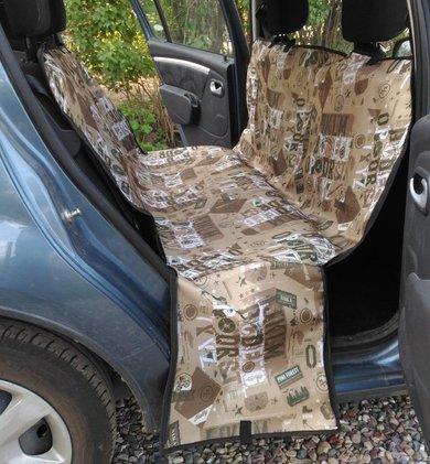 картинка Автогамак для перевозки собак "Хантер"