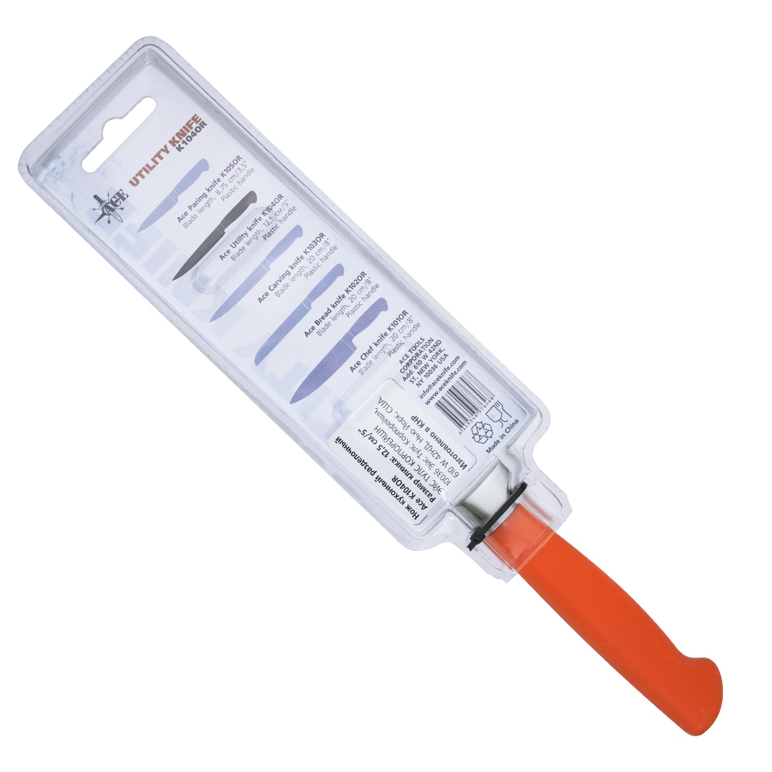 картинка Нож кухонный ACE K104OR Utility knife
