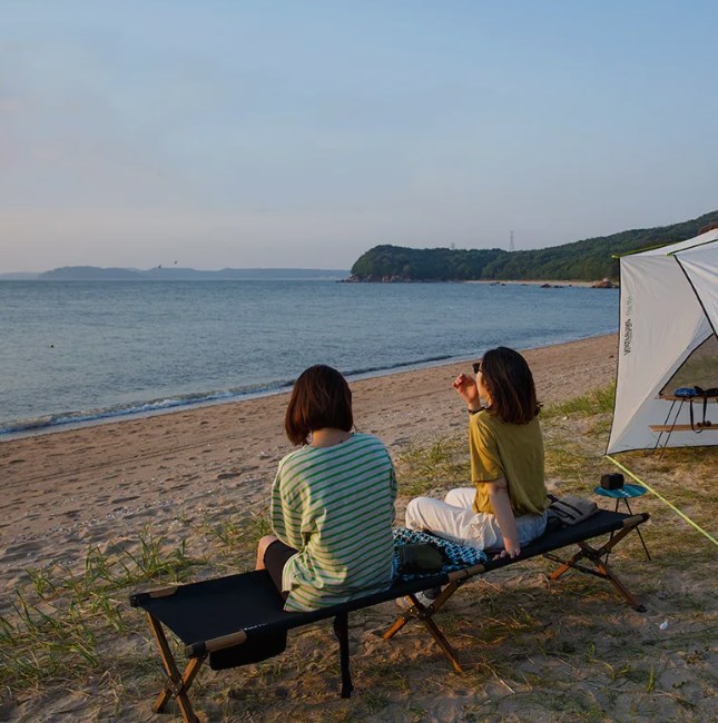 картинка Раскладушка Naturehike XJC03, 196х64х43 см, до 150 кг, черная