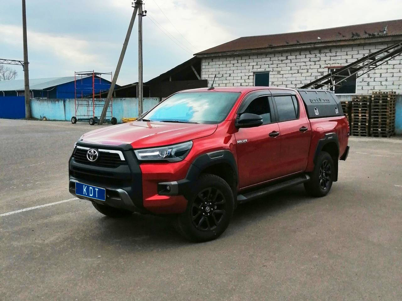 картинка Кунг 3-дверный V поколения HILUX алюминий