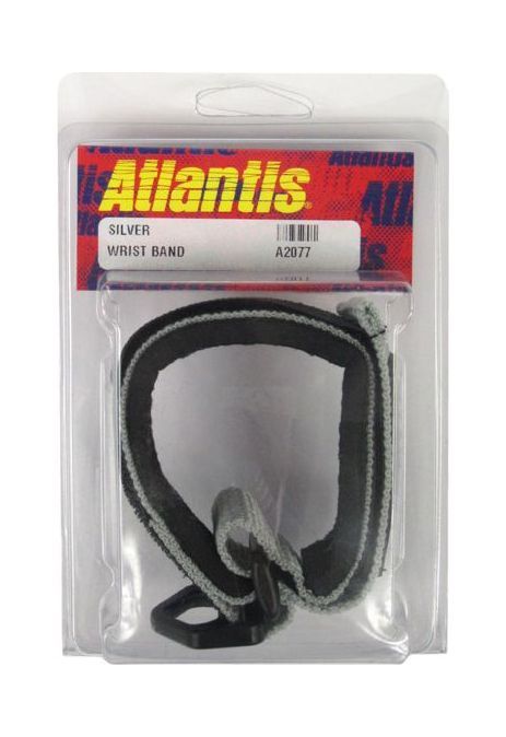 картинка Ремешок для чеки вм Atlantis, серебристый