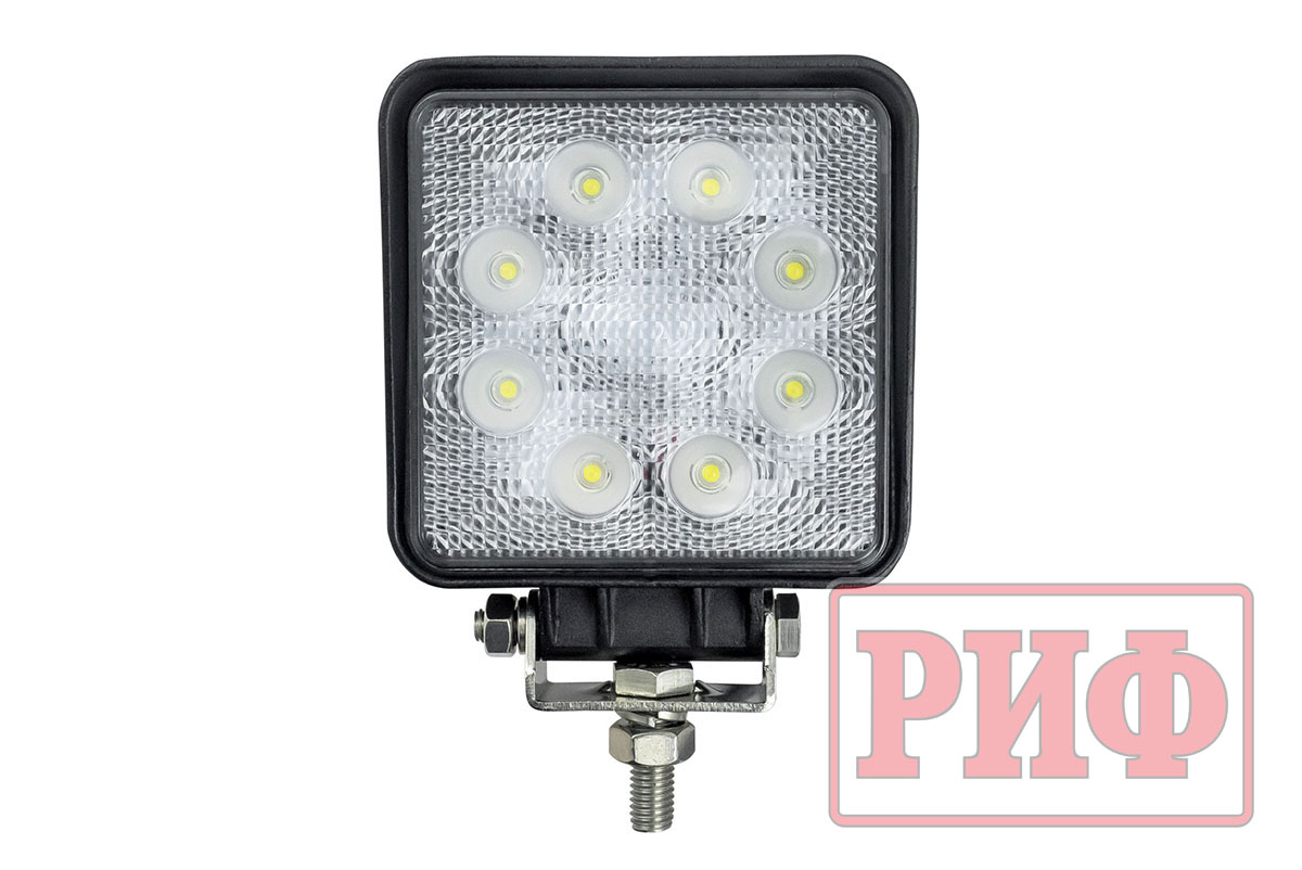 картинка Фара РИФ 24Вт, 110х11051мм, 8 диодов, 12В, 1250лм