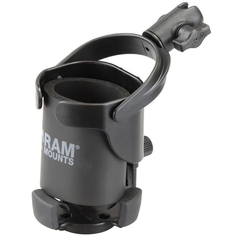 картинка Крепление RAM® Level Cup™ XL 1 л вращающийся подстаканник, полумуфта под шары 25 мм (1") 