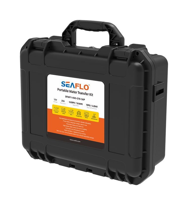 картинка Комплект помывочный переносной, 12 В, 18,9л/мин SeaFlo