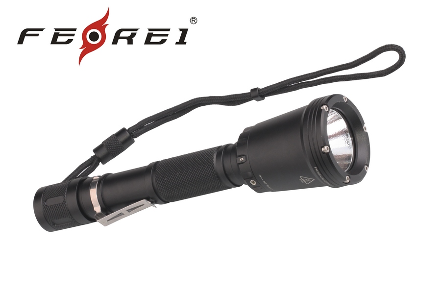 картинка Фонарь для дайвинга Ferei W158 набор, серебряный